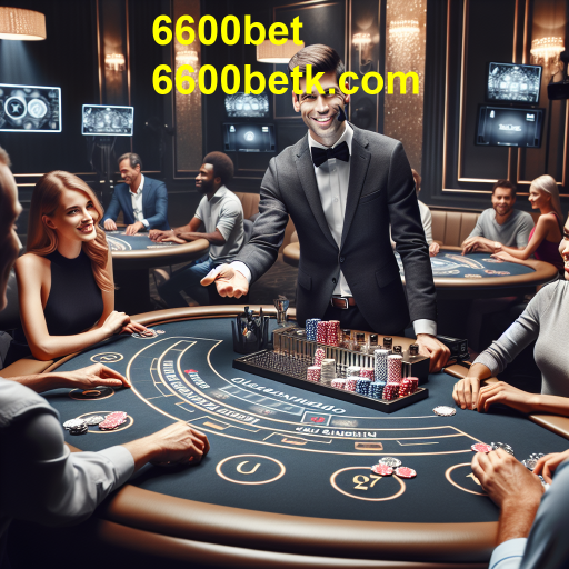 Cassinos ao Vivo na 6600bet: Uma Experiência de Jogo Autêntica e Interativa